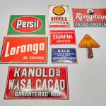 951 3654 ENAMEL SIGNS